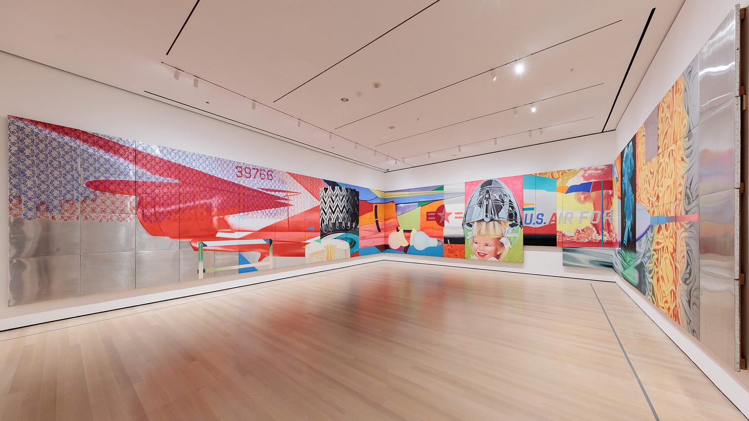 James Rosenquist, F-111, 1964 to 1965 James Rosenquist, F-111, 1964 to 1965