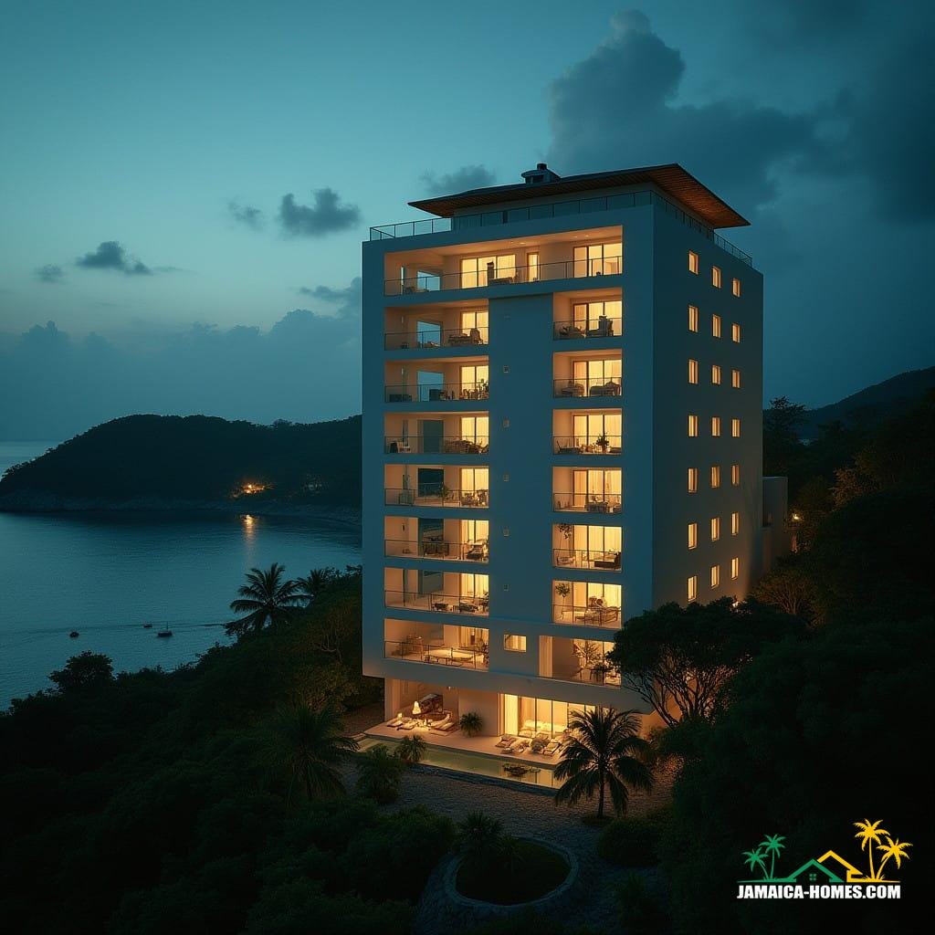 Moderm Condominium in jamaica caribbean