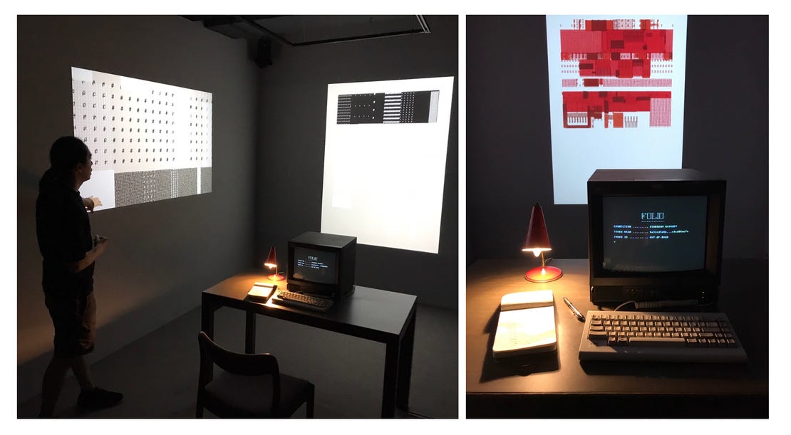 加拿大藝術家 Matt DesLauriers 的 FOLIO