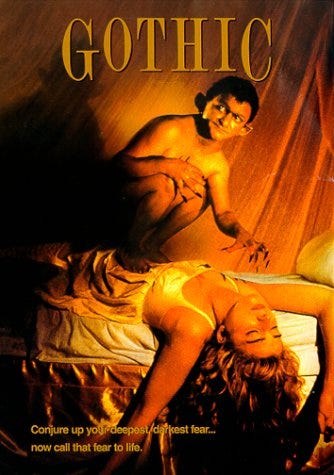 Five go mad at the Villa Diodati: Ken Russell's 'Gothic' - Wordsworth  Grasmere