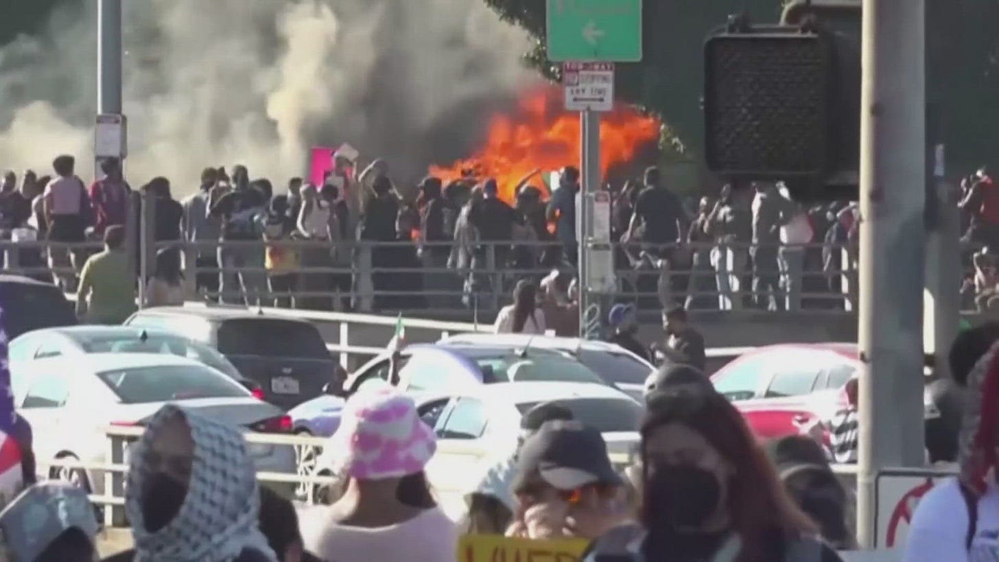 Response to National Guard deployment to L.A. protests