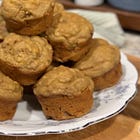 Protein Chocolate Chip Banana Muffins (Postpartum Series #1)