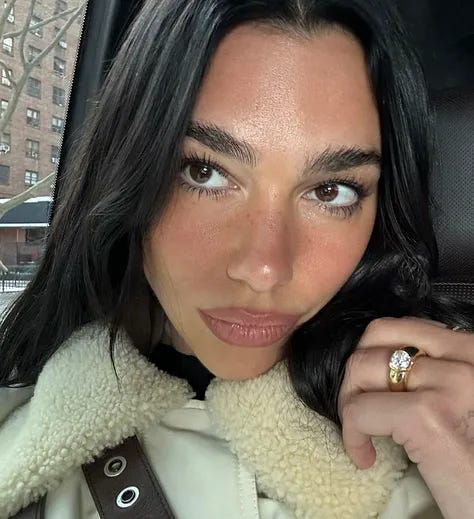 Blurred lip makeup tutorial showing soft edges and plump finish inspired by Katie Jane Hughes