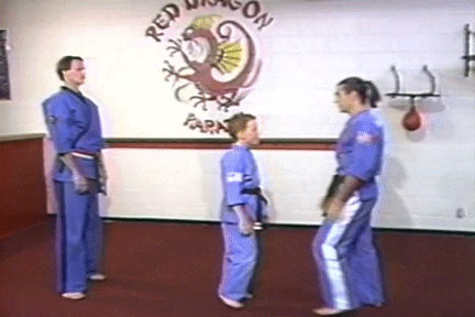 Karate Push GIF
