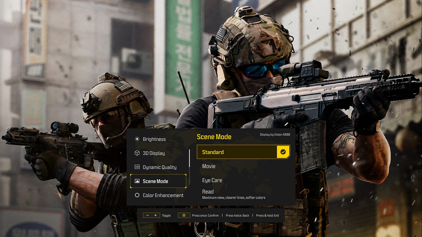 RayNeo GT Max Call of Duty: Modern Warfare 4 OSD RayNeo GT Max Call of Duty: Modern Warfare 4 OSD