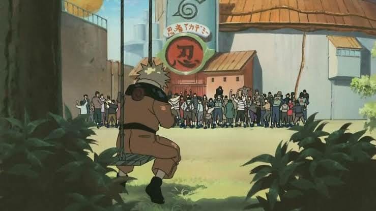 Can somebody please confirm how much screen time the swing has? : r/Naruto