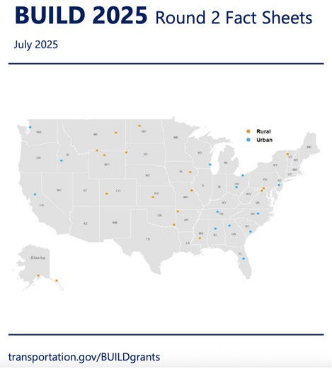USDOT BUILD Grants 2025: Inside the Awards Impact