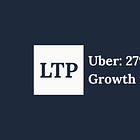 Uber: 27% Consensus Growth for 20x Earnings