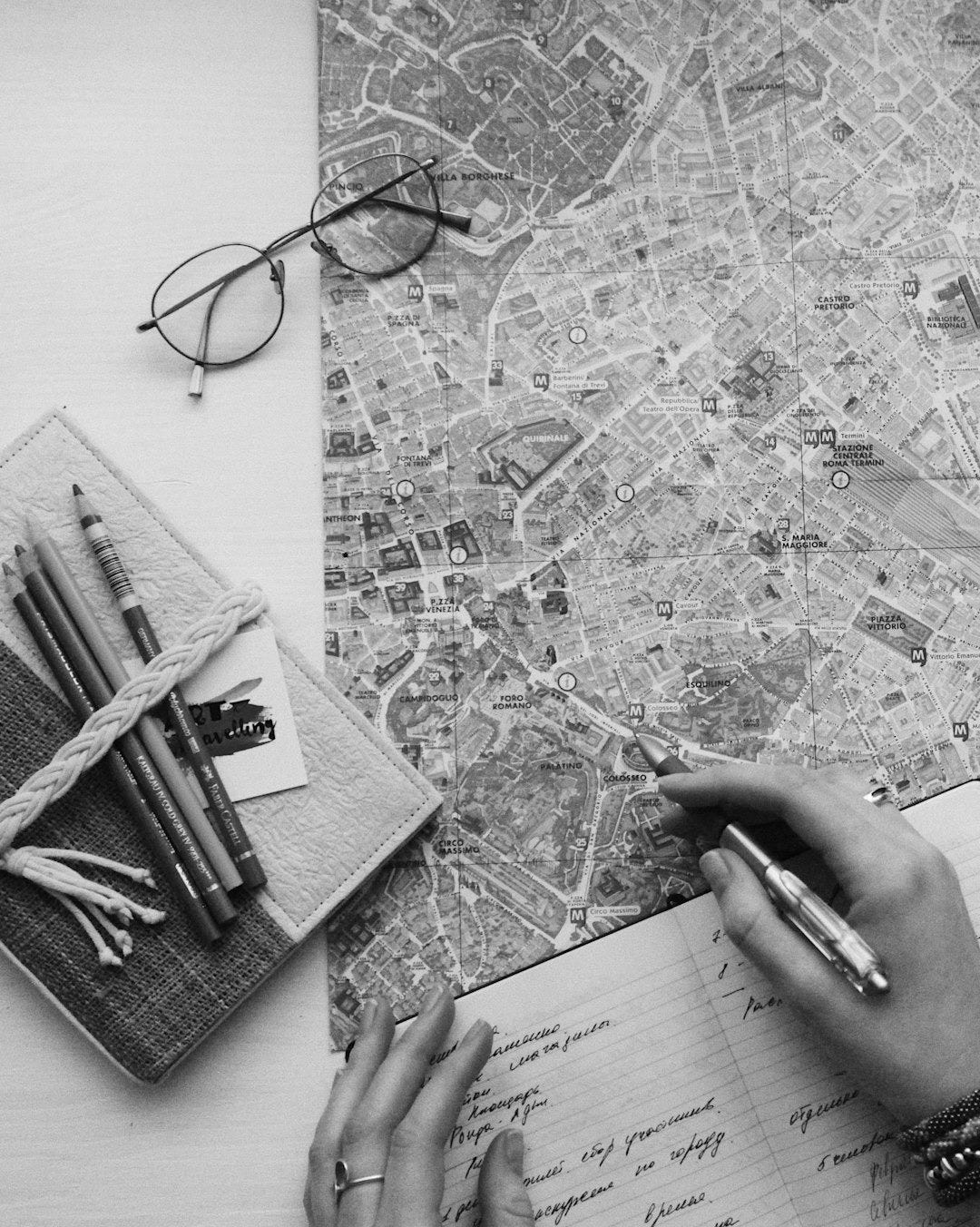 eyeglasses on map eyeglasses on map
