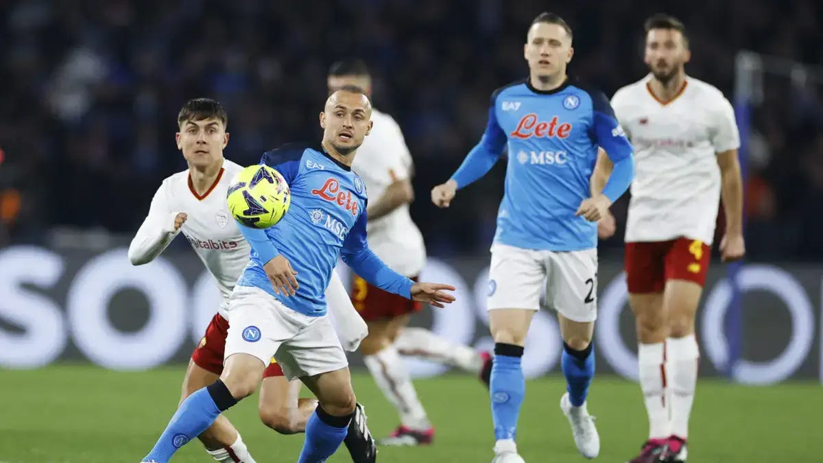 Ponturi pariuri Napoli - Roma 15.02.2026
