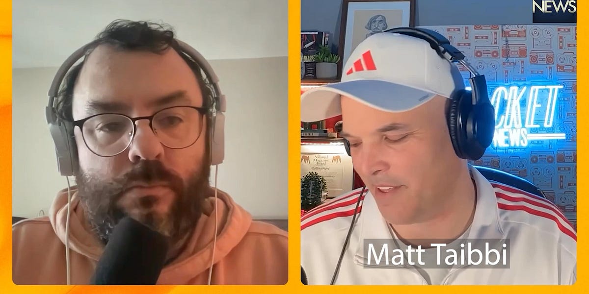 "Worst podcast" March Madness tournament with Matt Taibbi