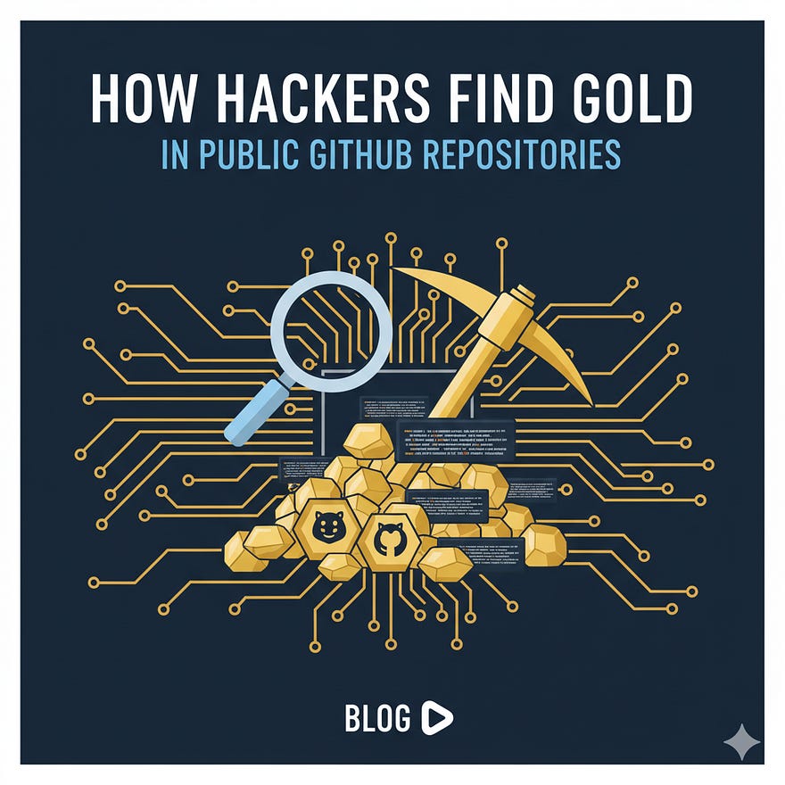 How Hackers Find Gold in Public GitHub Repositories 💰