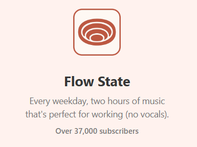 La promesse de Flow State
