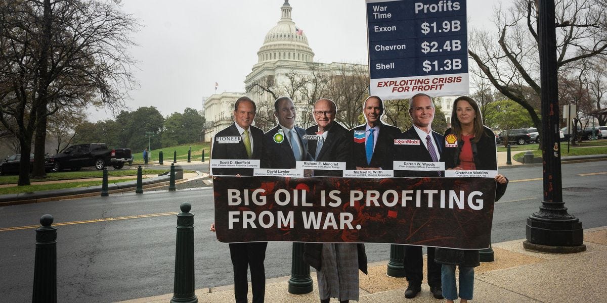 Climate Groups Cheer Khanna-Whitehouse Bill to Tax Big Oil Windfall Profits  | Common Dreams