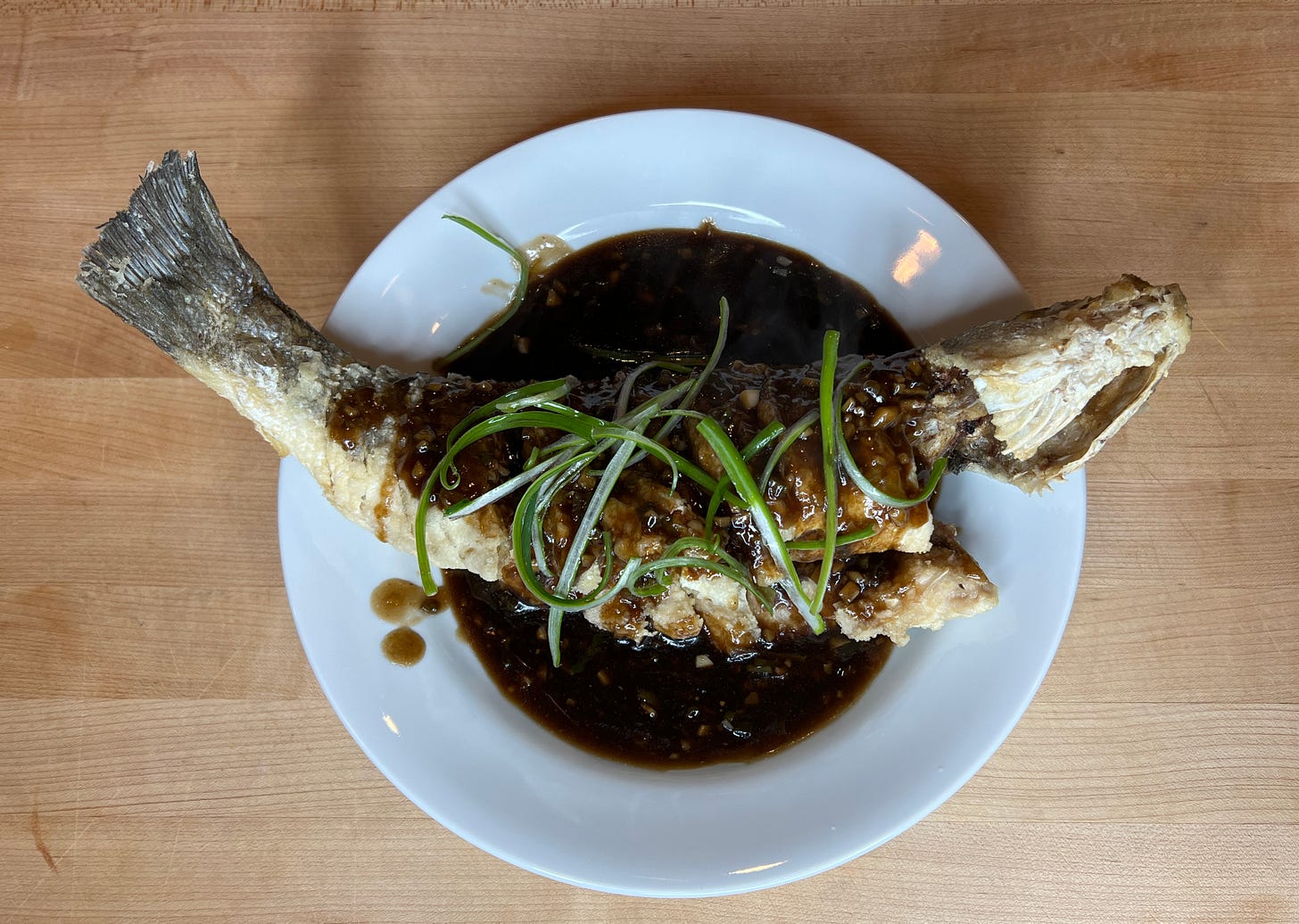 Sweet & Sour Sea Bass