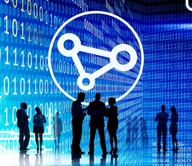 Free photo business people binary code sharing technology concept Free photo business people binary code sharing technology concept