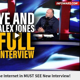 Kanye West sits with Alex Jones and breaks the Internet 