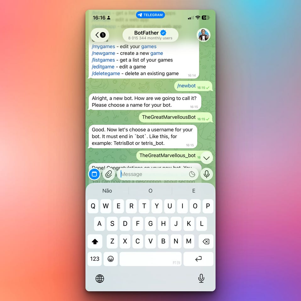 Telgraph Bot Build a Telegram Bot: Day 1 - Send Telegram Messages with Python