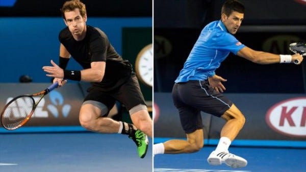 andy murray pounding novak djokovic for australian open andy murray pounding novak djokovic for australian open