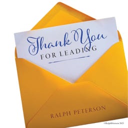 Thank You for Leading