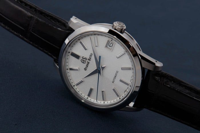 Grand Seiko SBGR305 in Brilliant Hard Titanium Grand Seiko SBGR305 in Brilliant Hard Titanium
