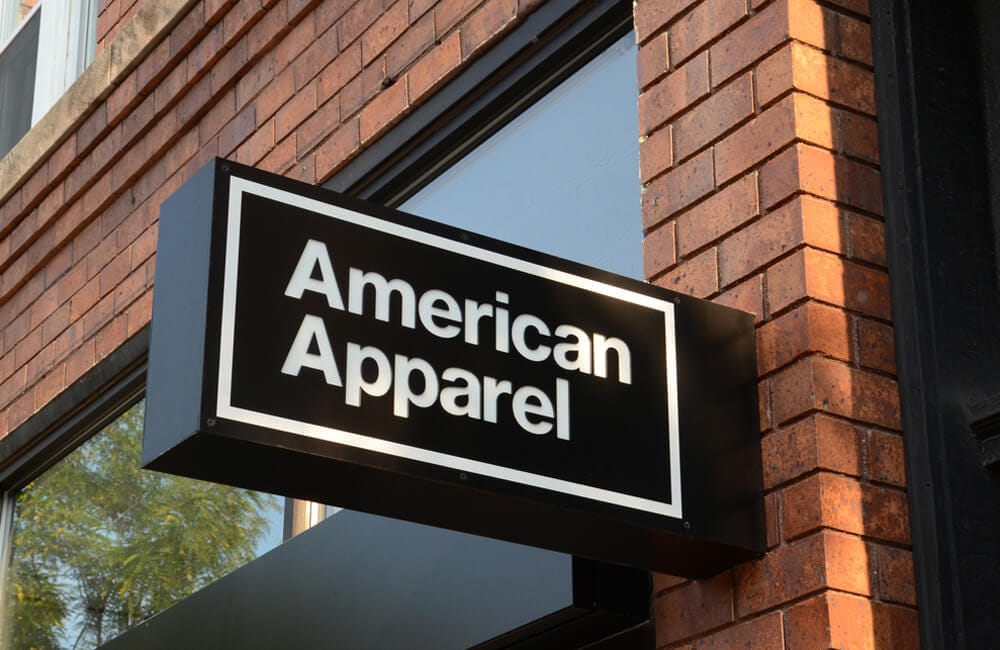 American Apparel ©Susan Montgomery / Shutterstock.com American Apparel ©Susan Montgomery / Shutterstock.com