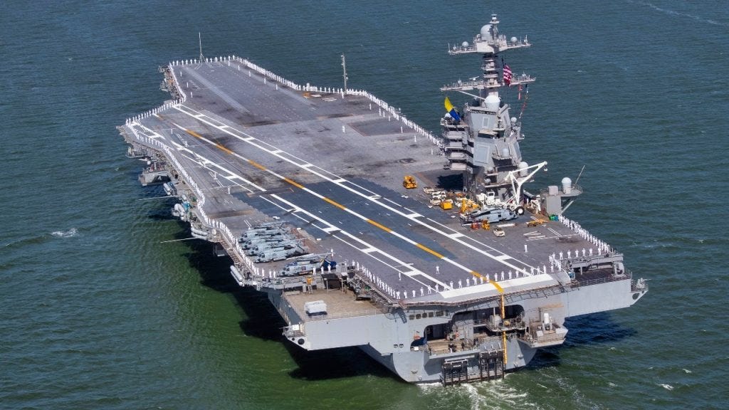 300-Day U.S. Navy Gamble: Nuclear Aircraft Carrier USS Gerald R. Ford's Record Deployment Summed Up in 2 Words - National Security Journal 300-Day U.S. Navy Gamble: Nuclear Aircraft Carrier USS Gerald R. Ford's Record Deployment Summed Up in 2 Words - National Security Journal