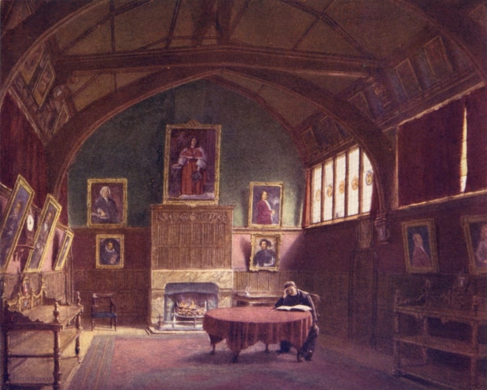 Inside Holborn's Tudor Hall - by Matt Brown