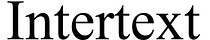 Intertext