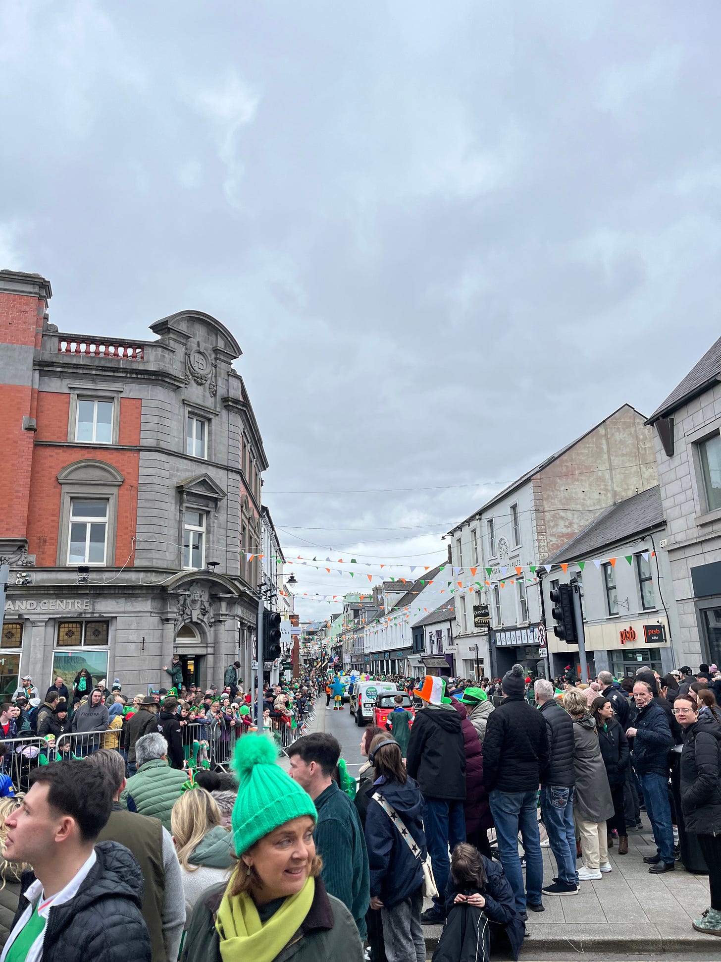 Photo of street parade in Sligo