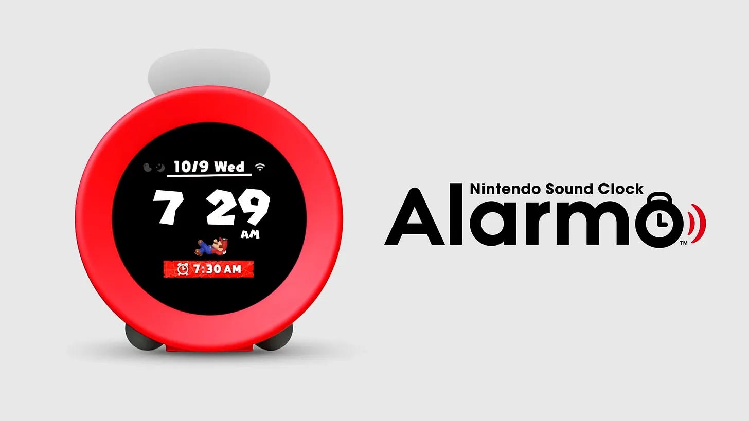 Remember Alarmo? Nintendo just released a new update for its sound
