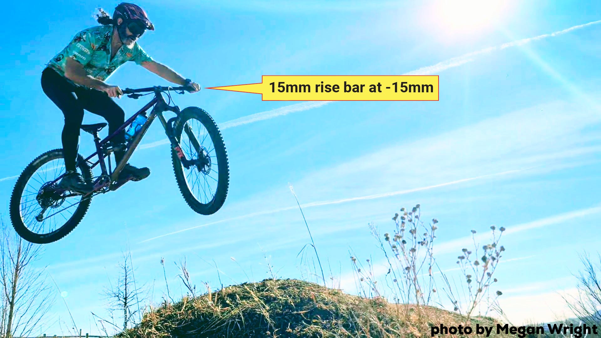 Negative Rise Why do I spec bars with negative rise?