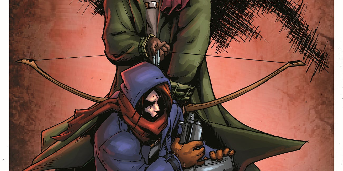 My Foray into Comics - Robin Hood: Outlaw of the 21st Century
