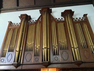 Wall organ in Ireland
