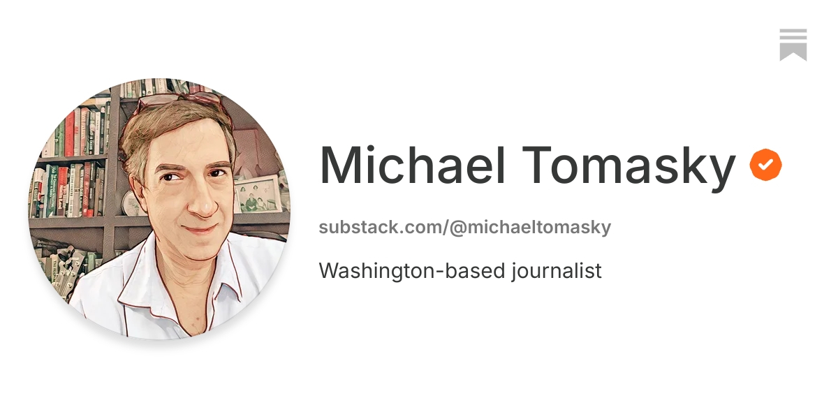 Michael Tomasky | Substack