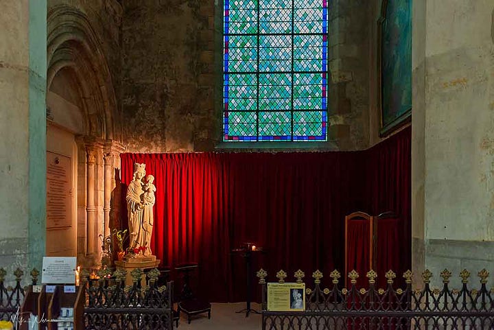 Some of the many chapels