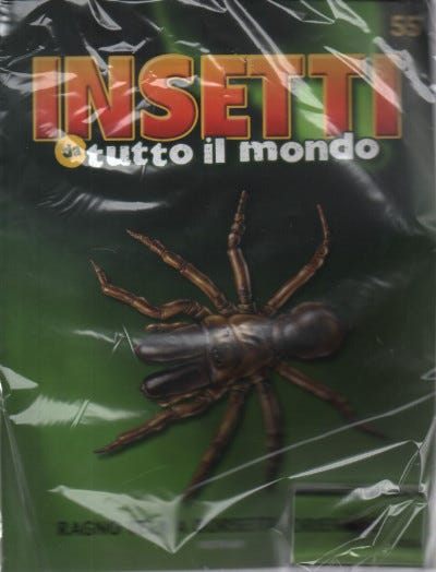 Copertina di un fascicolo della collezione Insetti da tutto il mondo. Copertina di un fascicolo della collezione Insetti da tutto il mondo.