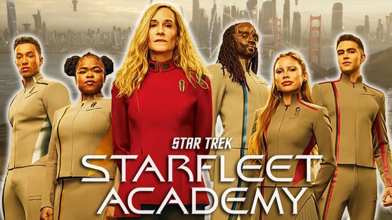 Woke rhetoric & design in Star Trek: Starfleet Academy (Paramount / CBS, 2026)