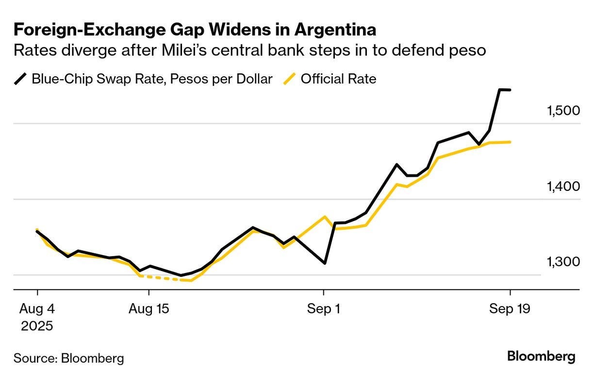 ARS/USD: Milei Defends Peso Amid Growing Devaluation Fears - Bloomberg