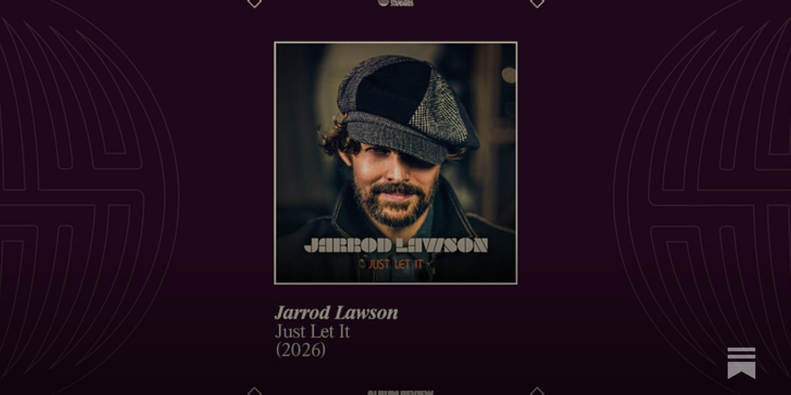Album Review: Just Let It by Jarrod Lawson