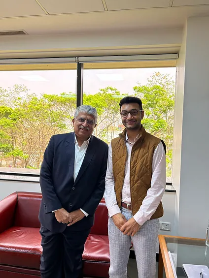 Nandan Nilekani, co-founder of Infosys and architect of India's digital public infrastructure.