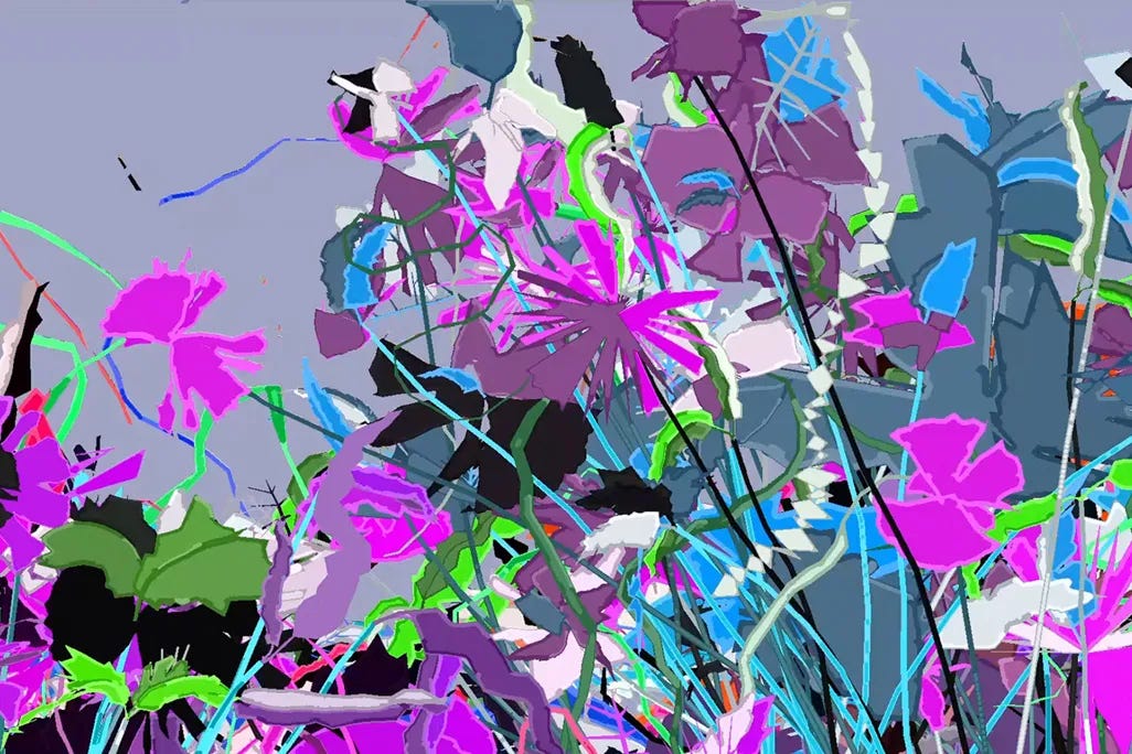 a jungle like scene digitally created a jungle like scene digitally created