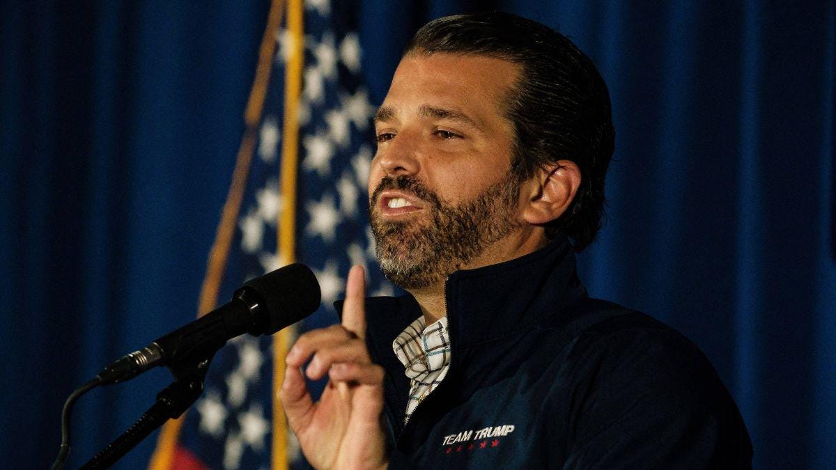 A photo of Donald Trump Jr.