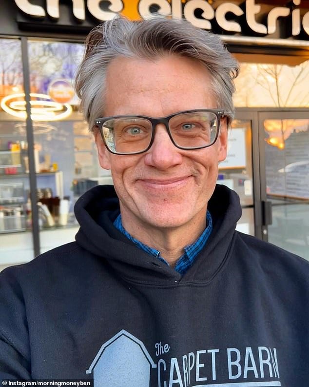 Prominent finance and policy reporter Ben White, 52, died Saturday following a 'brief illness'