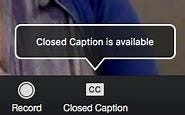 Image result for closed capitoning zoom