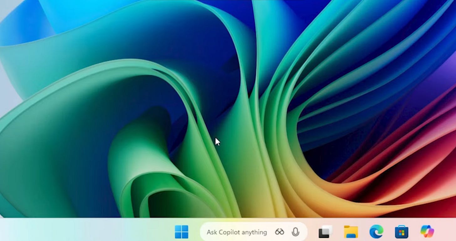 Copilot is coming to the Windows 11 taskbar.