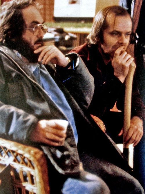 Stanley Kubrick & Jack Nicholson - "The Shining" | Stanley kubrick, Jack  nicholson the shining, Kubrick