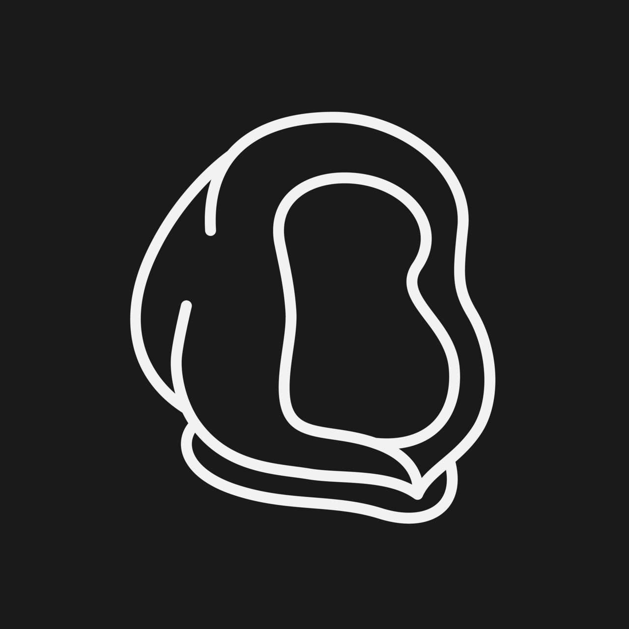 The Black Hoody logo