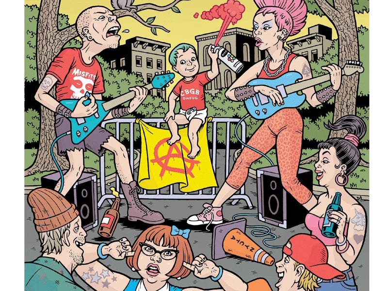 Watch Out! PUNK #23 Is Coming! - by John Holmstrom