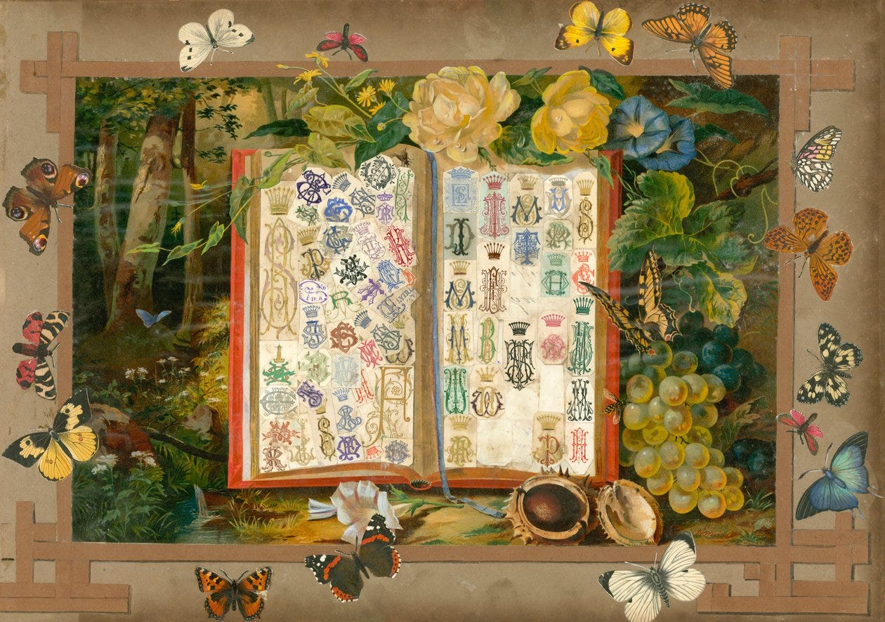 Page from Sammelsurium Volume VIII by European School